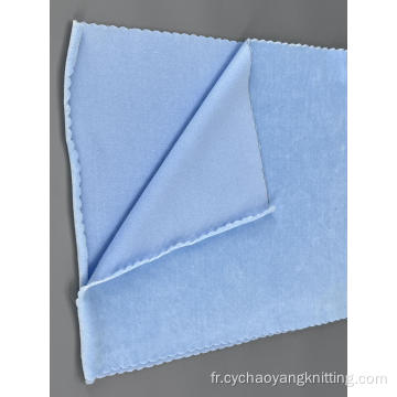 Tissu de velours nature en polyester pour un rembourrage à la maison
